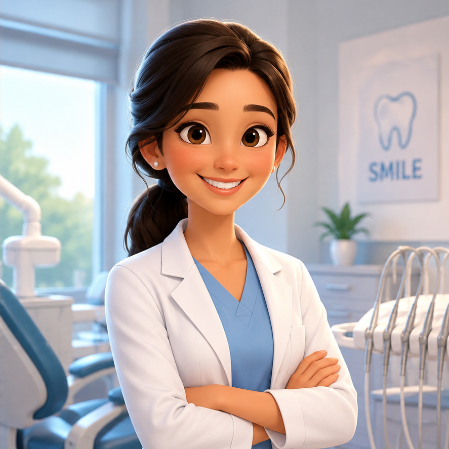 Stock portrait — Dr. Siddhanta at Smile Bright Health Care Clinic